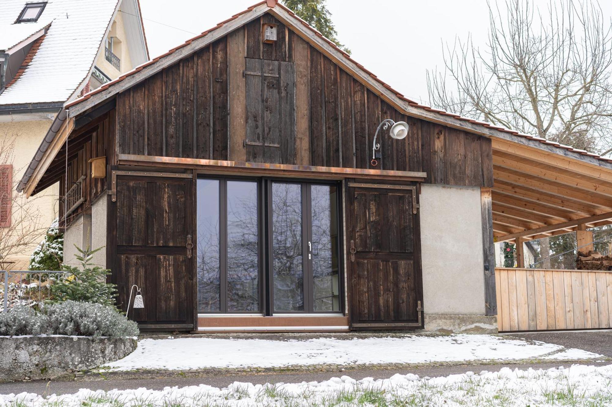 Tiny House Chez Claudine - Relaxen, Workspace, Naehe Thermen, Netflix, Free Parking & Wifi 브루그 외부 사진